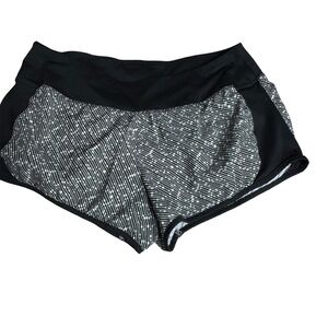 Nike Black and Gray Women's Athletic Shorts